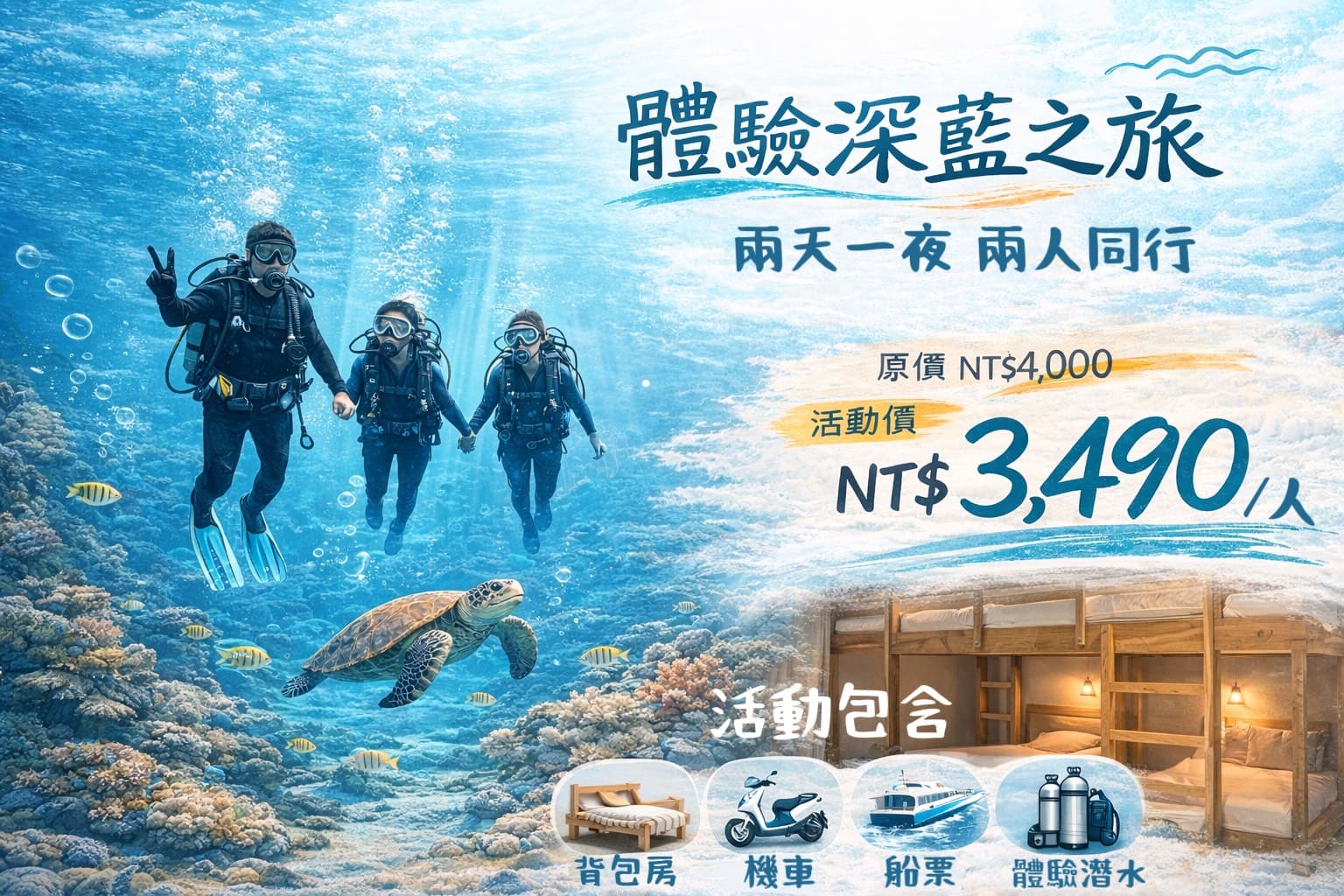 潛水